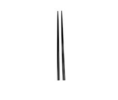 Melamine Black Chopsticks Reusable | Durable Dishwasher-Safe Chopsticks | Premium Asian Dining Utensils