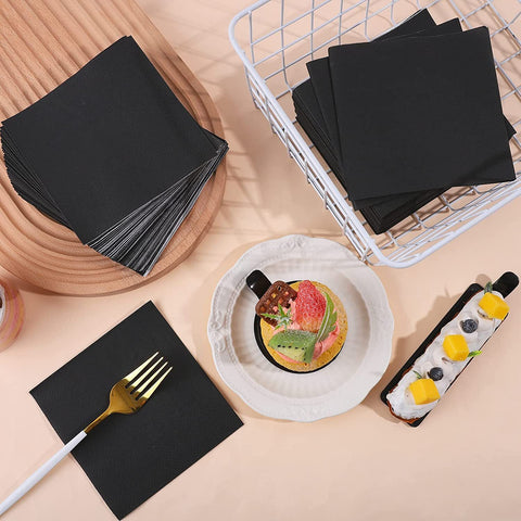 Extra Soft Cocktail Napkins 20cm | Premium 2-Ply Paper Napkins | Professional Bar Service