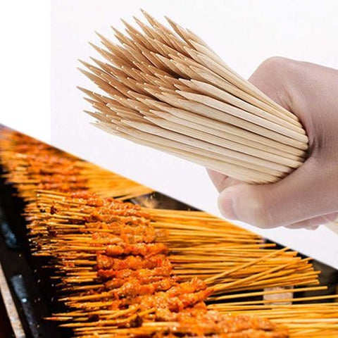 Birchwood Skewers | Premium Food Picks | Eco-Friendly Professional Skewers