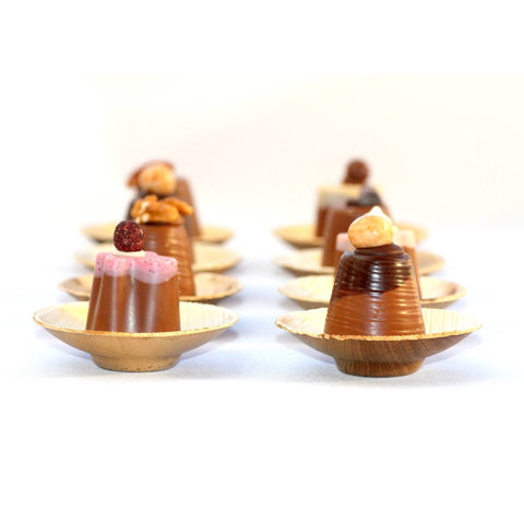 Small Palm Leaf Dish Bowls (8cm)