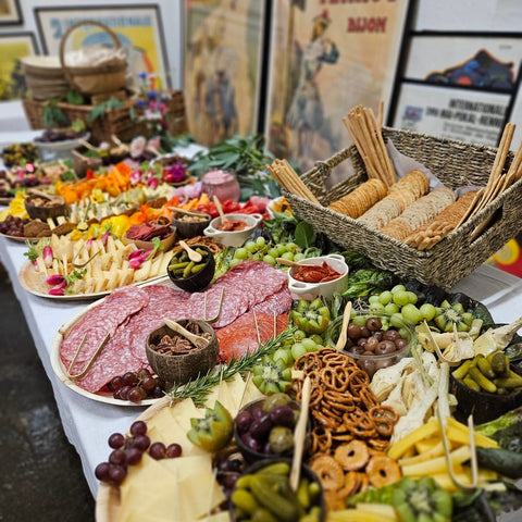 How to Build a Grazing Table That Looks Abundant  (Without Overloading It)