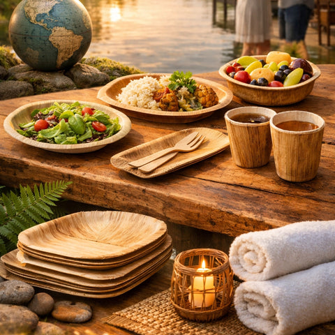 The Hidden Business Benefits of Switching to Palm Leaf Servingware