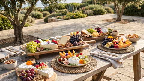 Summer Grazing Tables:  How to Keep Them Looking Fresh Longer