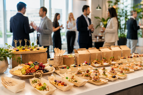 Plastic-Free Corporate Catering: How to Win Eco-Conscious Clients | Canape King