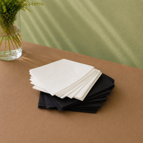 Extra Soft Cocktail Napkins 20cm | Premium 2-Ply Paper Napkins | Professional Bar Service