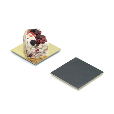 Premium Mini Double Sided Silver/Gold Cake Boards