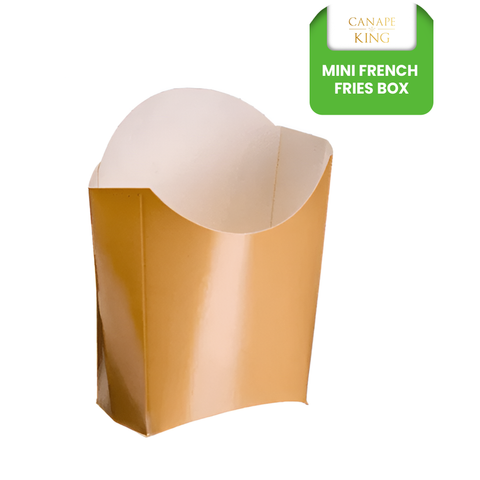 Mini Fry Box 13cm | French Fries boxes | Takeaway Chips Box