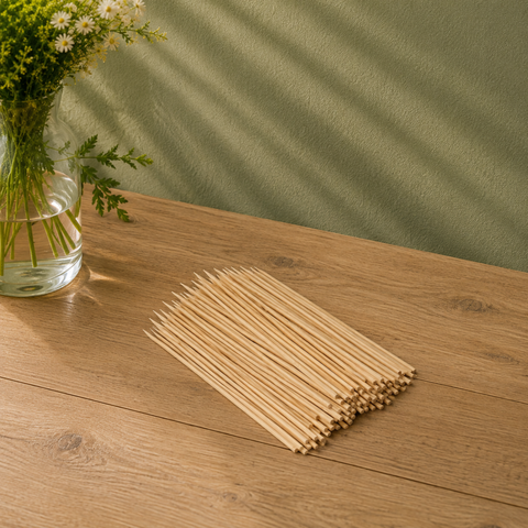 Birchwood Skewers | Premium Food Picks | Eco-Friendly Professional Skewers