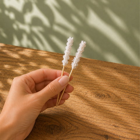 White Frilled Buffet Skewers 10cm | Decorative Party Picks | Professional Food Skewers - Canape King