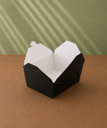Black Rectangle Containers | Leak-Proof Food Boxes | Professional Take-Away Containers - Canape King