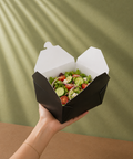 Black Rectangle Containers | Leak-Proof Food Boxes | Professional Take-Away Containers - Canape King