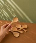 Bamboo Tapas Spoons 9cm | Eco-Friendly Tasting Spoons | Sustainable Appetizer Serveware - Canape King