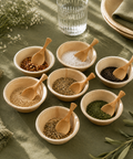 Bamboo Tapas Spoons 9cm | Eco-Friendly Tasting Spoons | Sustainable Appetizer Serveware - Canape King