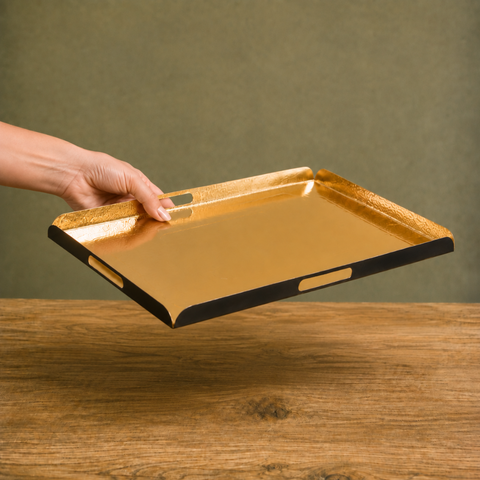 Cardboard Trays with Handles 28x42cm | Professional Serving Trays | 750GSM Strong Service Trays