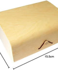 Luxury Wooden Gift Box Wrap Over Lid