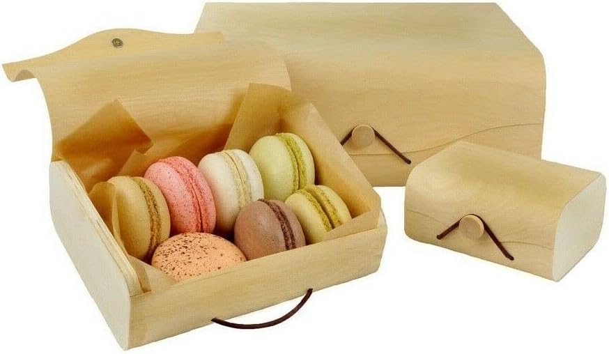 Luxury Wooden Gift Box Wrap Over Lid