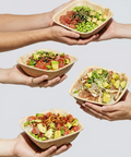 Premium Square Palm Leaf Bowls 14cm | Eco-Friendly Disposable Bowl - Canape King