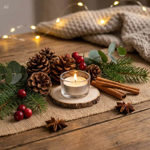 Natural Wood Tree Slices 5cm | Rustic Wedding Décor | Real Wood Rounds - Canape King