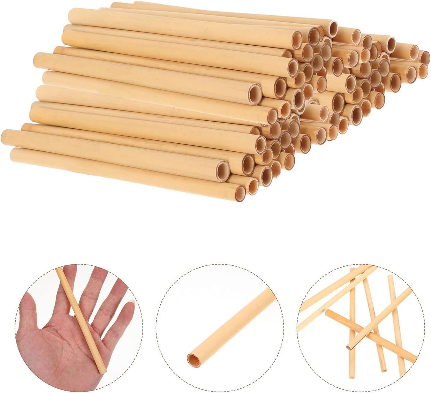 Natural Reed Grass Drinking Straws