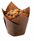 Tulip Muffin Wrap 160mm | Brown Greaseproof Bakery Wrap - Canape King