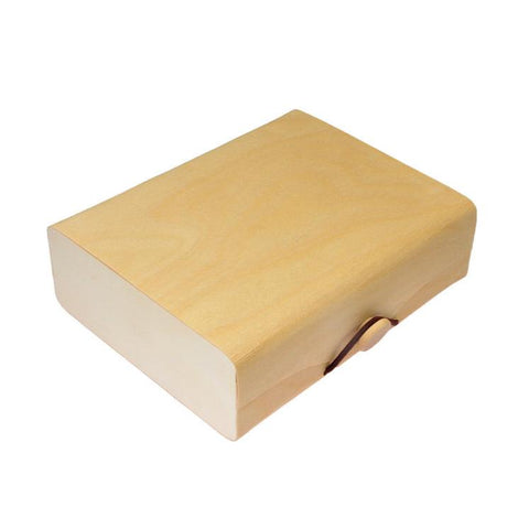 Luxury Wooden Gift Box Wrap Over Lid