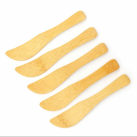Bamboo Shaped Knives 9cm | Eco-Friendly Asian-Style Knives | Sustainable Serveware