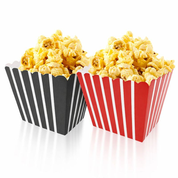 Mini Food Boxes 7cm | Cute Popcorn Cartons | Party Snack Containers - Canape King
