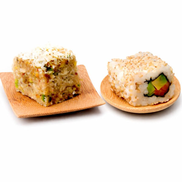 Mini Round/Square Bamboo Dishes 6cm | Eco-Friendly Appetizer & Tasting Bowls | Sustainable Party & Catering Serveware - Canape King