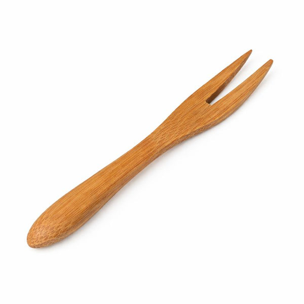 Bamboo Shaped Forks 9cm | Eco-Friendly Asian-Style Forks | Sustainable Serveware - Canape King