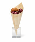 Acrylic Ice Cream Cone Display Stand | Professional Cone Holder | Clear Service Stand - Canape King