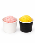 Ice Cream Cup 60ml | White or Black Disposable Dessert Cups - Canape King