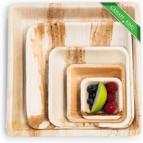 Square Palm Leaf Plates