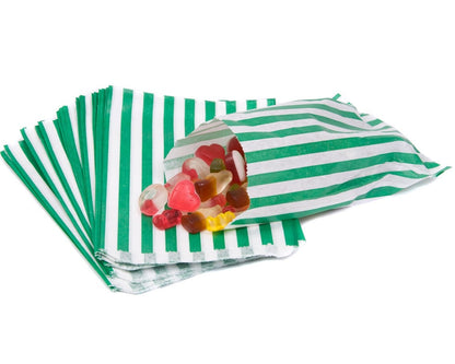 Candy Stripe Paper Bags 18 x 13 cm, Pack of 1000