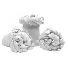 White Paper Chop Frills 1.5cm  | Decorative Meat & Drumstick Frills | Catering & Party Food Presentation