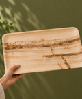Large Rectangle Palm Leaf Platters | Premium Eco-Friendly Serving Trays - Canape King