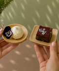 Mini Palm Leaf Dishes | Square & Round Eco-Friendly Bowls | Perfect for Dips & Appetizers - Canape King