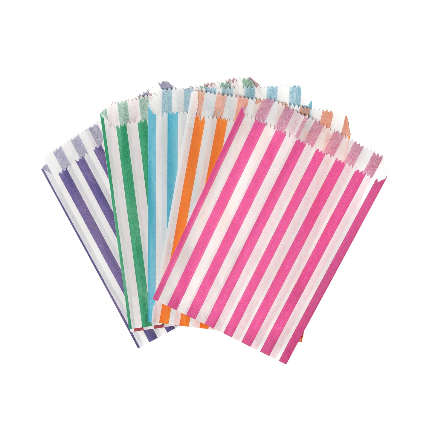 Candy Stripe Paper Bags 18 x 13 cm, Pack of 1000