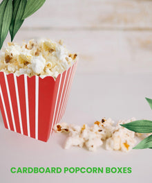 Mini Food Boxes 7cm | Cute Popcorn Cartons | Party Snack Containers ...