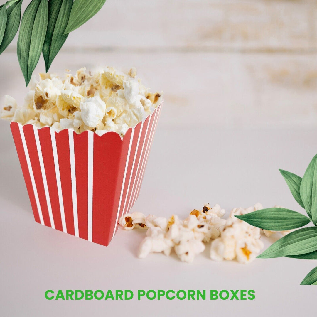 Mini Food Boxes 7cm | Cute Popcorn Cartons | Party Snack Containers ...