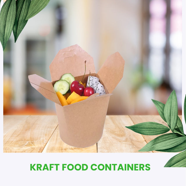 Round Take-Away Boxes | Eco-Friendly Food Containers | Small Portion B ...