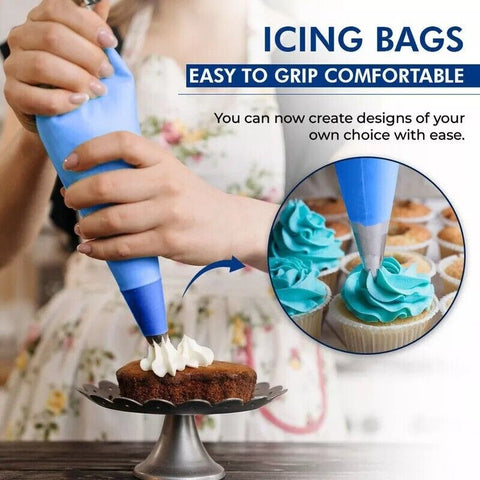 Kee-Seal Ultra Anti-Slip Piping Bags 53cm | Professional Pastry Bags | Non-Slip Disposable