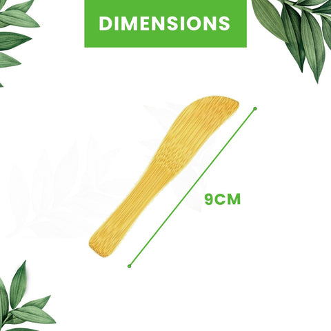 Bamboo Shaped Knives 9cm | Eco-Friendly Asian-Style Knives | Sustainable Serveware