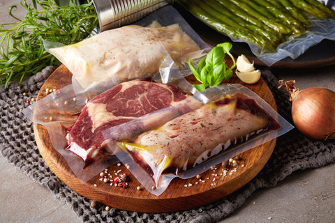 Professional Vacuum Pack Pouches 65mu PA/PE | Clear Food Storage Bags | Commercial Grade