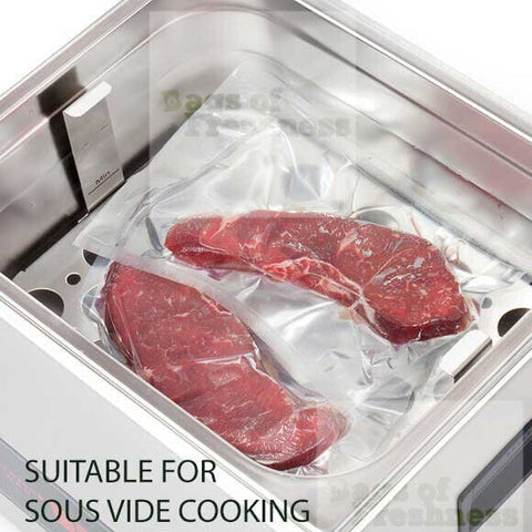 Professional Vacuum Pack Pouches 65mu PA/PE | Clear Food Storage Bags | Commercial Grade