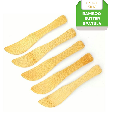 Bamboo Shaped Knives 9cm | Eco-Friendly Asian-Style Knives | Sustainable Serveware