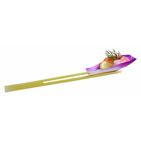 Disposable Eco-Friendly Bamboo Cocktail Food Picks Fruit Long Prongs Forks - Ideal for Appetisers Barbecues Grill (10cm) - Canape King