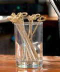 Musubi Bamboo Knot Skewers | Cocktail Sticks with Looped Knot Mini Toothpicks - Canape King