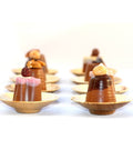Small Palm Leaf Dish Bowls (8cm)