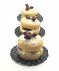 Black Paper Doily (9cm) - 250 pieces - Canape King