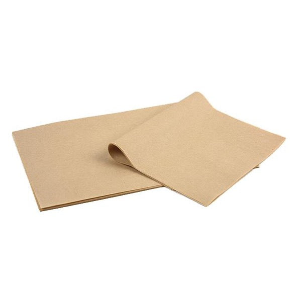 Brown or White Greaseproof Paper/ Food Wrap - 1000 sheets - Canape King
